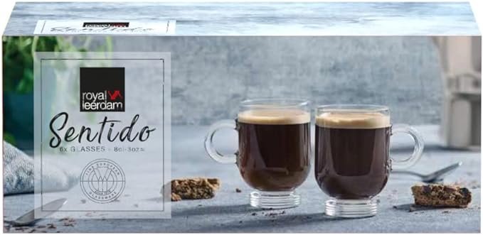 Royal Leerdam 6Pcs Sentido Cappuccino Mug Set